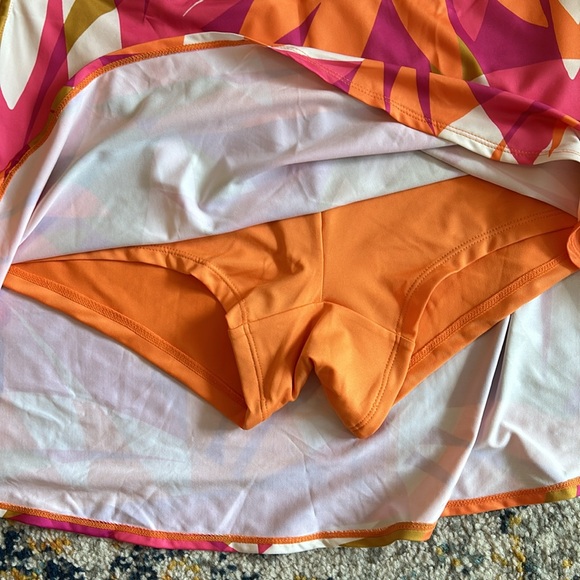 Orange and Pink swimsuit - Picture 5 of 6